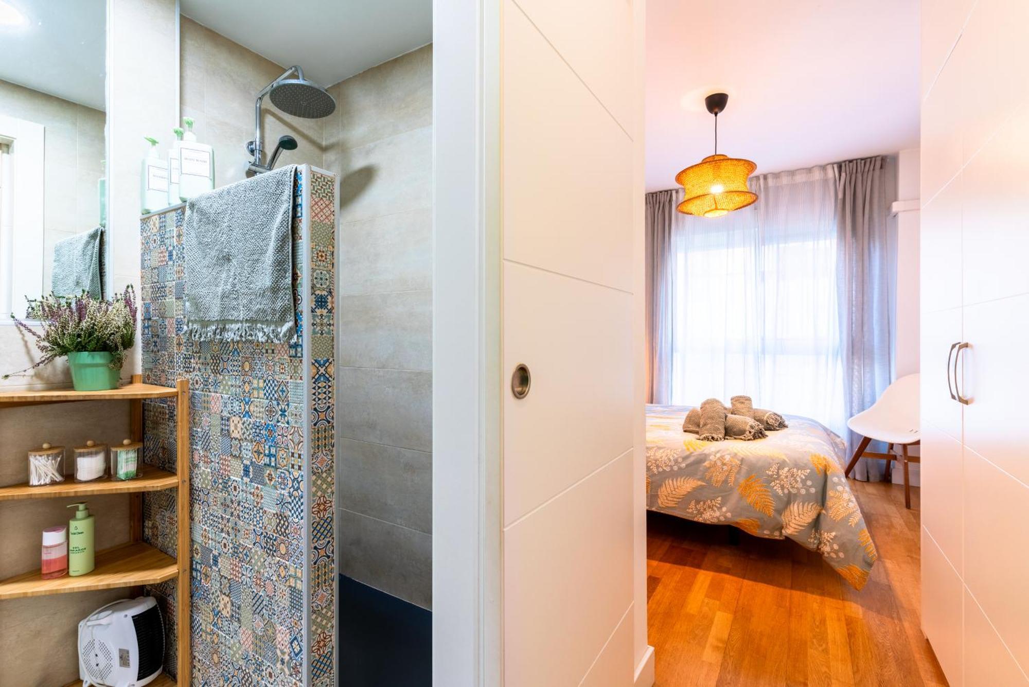 2 Hab 2 Banos Con Parking Junto Al Casco Historico Appartamento Siviglia